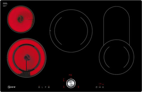 Neff T18PT16X0 Kochfeld Schwarz Integriert 80 cm Keramik 4 Zone(n)