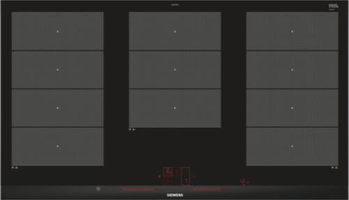 Siemens EX975LXC1E Kochfeld Schwarz, Edelstahl Integriert Zonen-Induktionskochfeld 5 Zone(n)