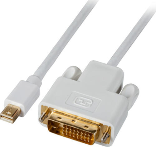 EFB Elektronik K5563.1 Videokabel-Adapter 1 m Mini DisplayPort DVI-D Weiß