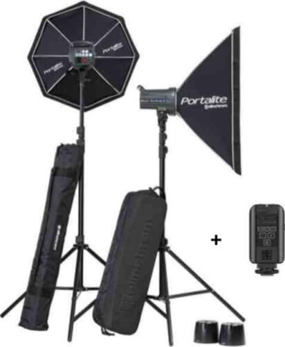 Elinchrom D-LITE RX 4/4 Softbox To Go Set für Fotostudioausstattung Schwarz