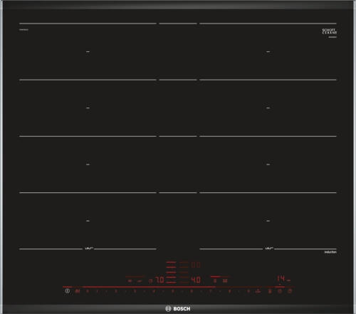 Bosch Serie 8 PXY675DC1E Kochfeld Schwarz Integriert Zonen-Induktionskochfeld 4 Zone(n)