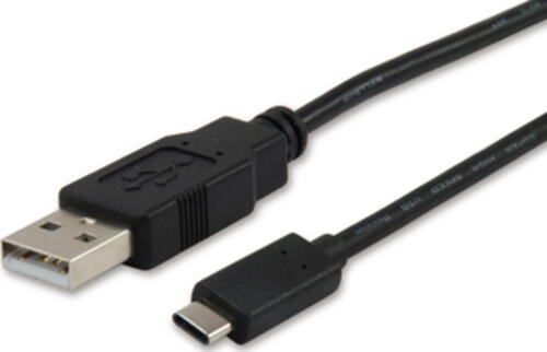 Equip 12888107 USB Kabel USB 2.0 1 m USB A USB C Schwarz