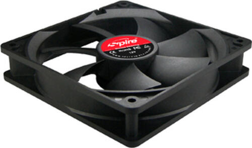 Spire SP12025S1L3 Computerkühlsystem Computergehäuse Ventilator Schwarz