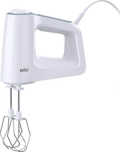 Braun HM 3135 WH Handmixer 500 W Grau, Weiß