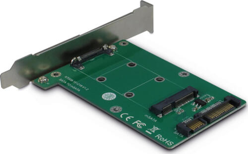 Inter-Tech KT008A Schnittstellenkarte/Adapter Eingebaut mSATA