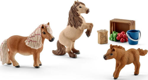 schleich HORSE CLUB Mini Shetty Familie