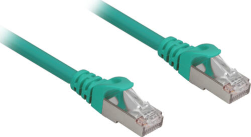 Sharkoon Cat.6a SFTP Netzwerkkabel Grün 0,25 m Cat6a S/FTP (S-STP)