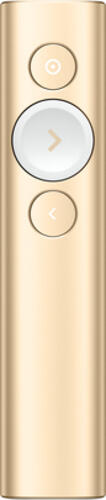 Logitech Spotlight Funk-Presenter Bluetooth/RF Gold