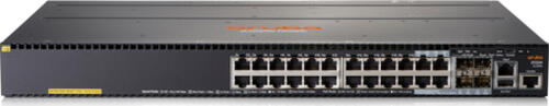 HPE Aruba Networking Aruba 2930M 24G PoE+ 1-slot Managed L3 Gigabit Ethernet (10/100/1000) Power over Ethernet (PoE) 1U Grau