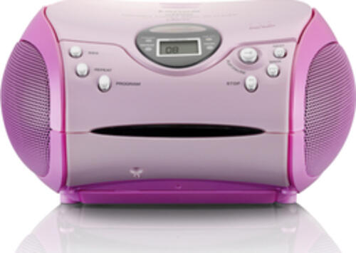 Lenco SCD-24 Digital FM Pink