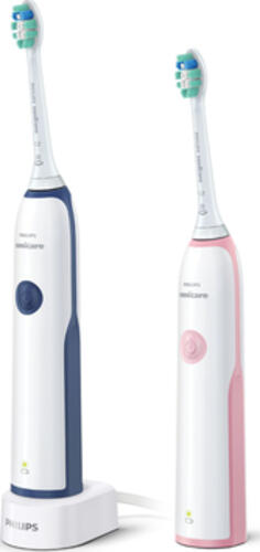 Philips Sonicare CleanCare Elektrische Schallzahnbürste, 1 Stufe und 2 Bürstenköpfe