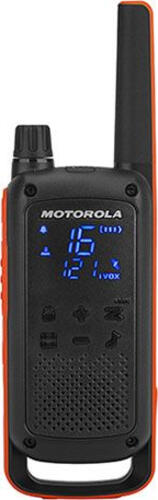 Motorola Talkabout T82 Funksprechgerät 16 Kanäle 446 - 446.2 MHz Schwarz, Orange