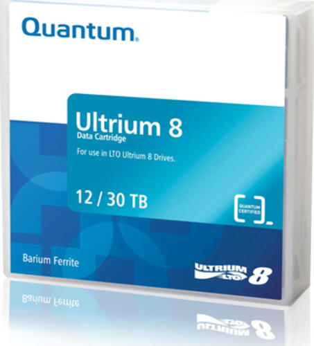 Quantum Ultrium 8 Bar Code Labeled Leeres Datenband 12 TB LTO 1,26 cm