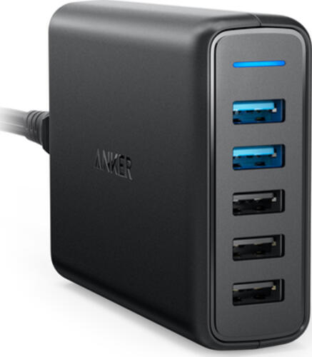 Anker PowerPort Speed 5 Universal Schwarz AC Drinnen