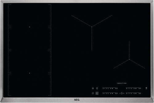 AEG IKE84471XB Schwarz, Edelstahl Integriert Zonen-Induktionskochfeld 0 Zone(n)