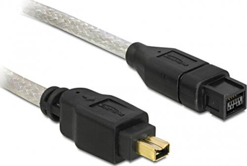 DeLOCK FireWire A/B, 2.0m 2 m Grau