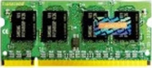 Transcend 1024MB, DDR2, PC5300, soDIMM 200-pin, 64Mx8, CL5 Speichermodul 1 GB 1 x 1 GB 667 MHz