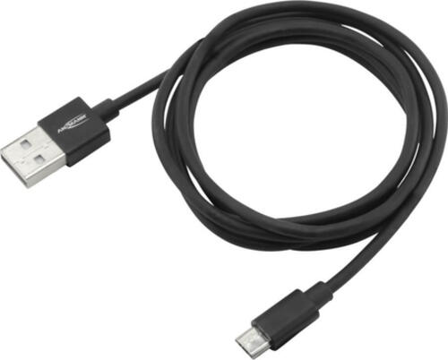 Ansmann 1700-0076 USB Kabel 1,2 m USB A Micro-USB B Schwarz