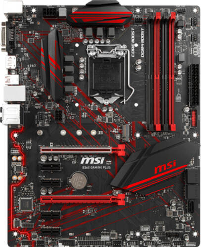 MSI B360 GAMING PLUS Intel B360 LGA 1151 (Socket H4) ATX