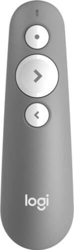 Logitech R500 Laser Presentation Remote Funk-Presenter Bluetooth/RF Grau