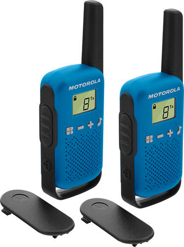 Motorola TALKABOUT T42 Funksprechgerät 16 Kanäle Schwarz, Blau