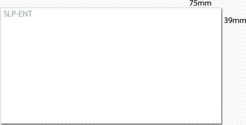 Seiko Instruments SLP-ENT Weiß Nicht klebendes Druckeretikett