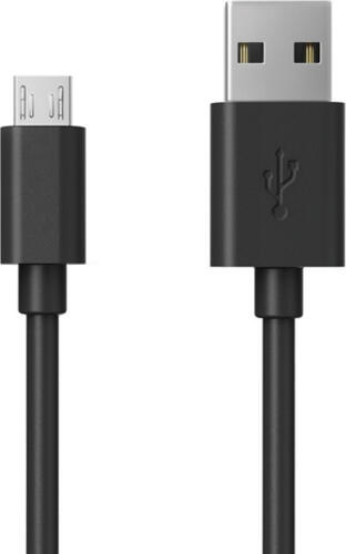 RealPower 255651 USB Kabel USB 3.2 Gen 1 (3.1 Gen 1) 0,6 m USB C Micro-USB A Schwarz