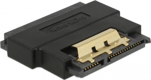 DeLOCK 63945 Kabeladapter SATA 22 pin Schwarz