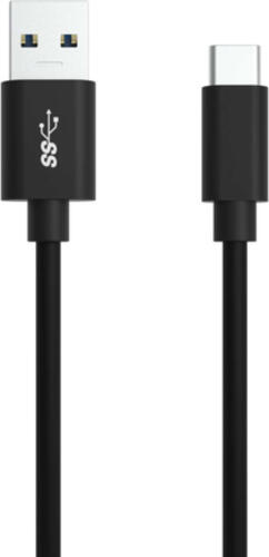 Ansmann 1700-0081 USB Kabel USB 3.2 Gen 1 (3.1 Gen 1) 2 m USB A USB C Schwarz