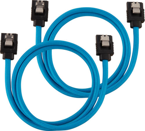 Corsair CC-8900255 SATA-Kabel 0,6 m SATA 7-pin Schwarz, Blau