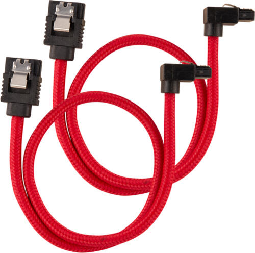 Corsair CC-8900280 SATA-Kabel 0,3 m Schwarz, Rot