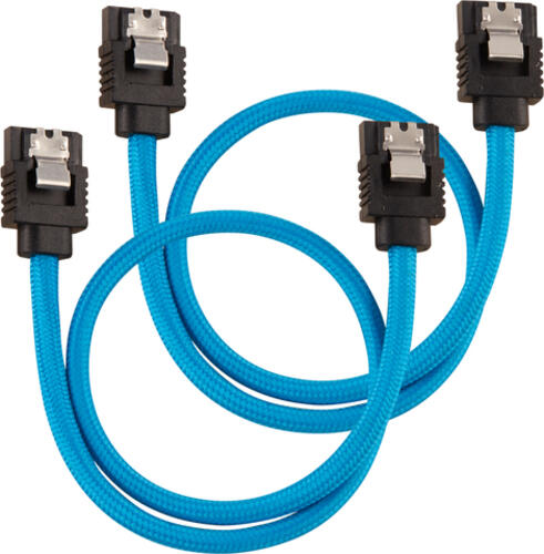 Corsair CC-8900251 SATA-Kabel 0,3 m SATA 7-pin Schwarz, Blau