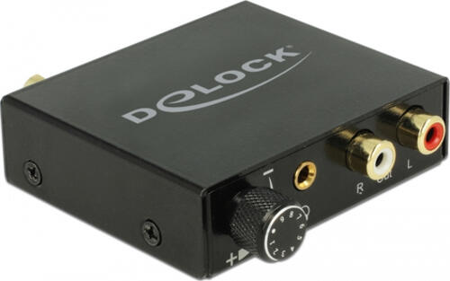 DeLOCK 63972 Audio-Konverter Schwarz