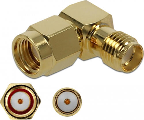 DeLOCK 89978 Kabeladapter RP-SMA SMA Gold