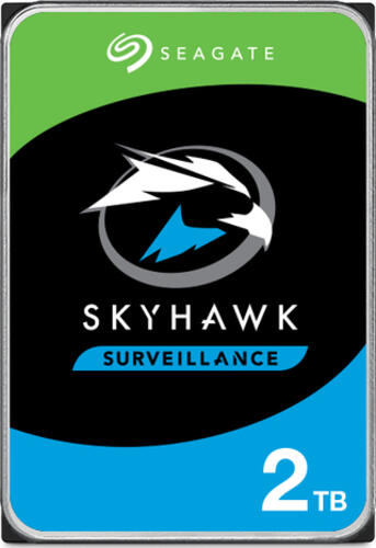 Seagate SkyHawk Surveilance Interne Festplatte 2 TB 5400 RPM 128 MB 2.5 Serial ATA III