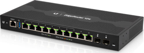 Ubiquiti EdgeRouter 12P Kabelrouter Gigabit Ethernet Schwarz