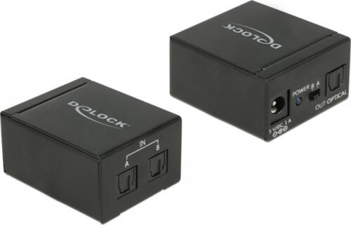 DeLOCK 18767 Audio-Switch Schwarz