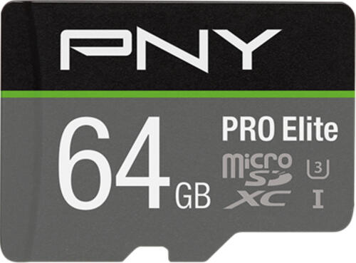 PNY PRO Elite 64 GB MicroSDXC UHS-I Klasse 10