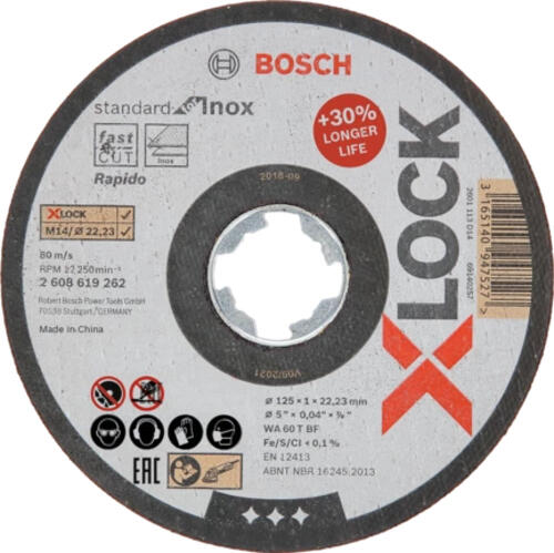 Bosch 2 608 619 262 Winkelschleifer-Zubehör Schneidedisk