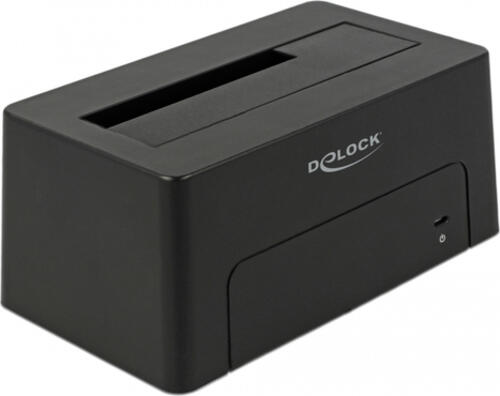 DeLOCK 63958 Speicherlaufwerk-Docking-Station USB 3.2 Gen 2 (3.1 Gen 2) Type-C Schwarz