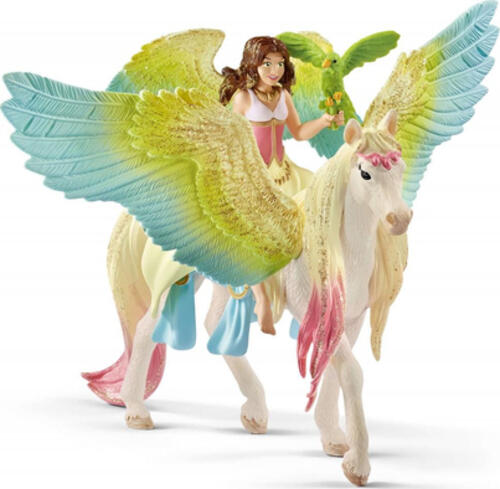 schleich BAYALA Fairy Surah with glitter Pegasus