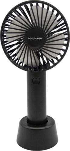 RealPower 303132 Ventilator Schwarz