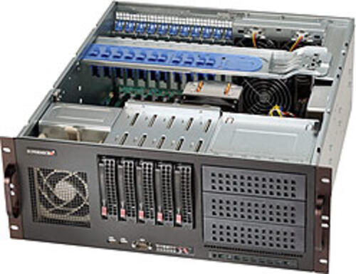 Supermicro SuperChassis 842XTQC-R804B Rack Schwarz 800 W