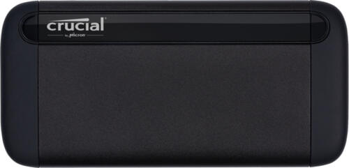 Crucial CT500X8SSD9 Externes Solid State Drive 500 GB USB Typ-C 3.2 Gen 2 (3.1 Gen 2) Schwarz