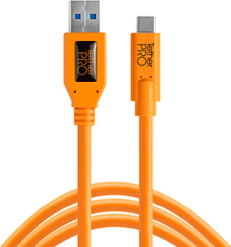 Tether Tools CUC3215-ORG USB Kabel USB 3.2 Gen 1 (3.1 Gen 1) 4,6 m USB A USB C Orange