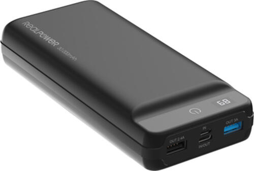 RealPower PB-30k PD 30000 mAh Schwarz