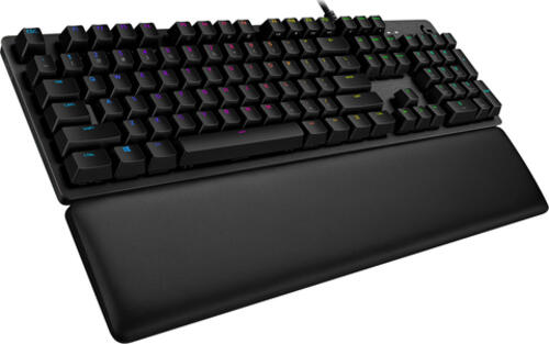 Logitech G G513 CARBON LIGHTSYNC RGB Mechanical Gaming Keyboard, GX Brown Tastatur USB QWERTZ Deutsch Karbon