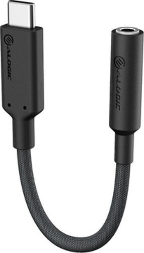 ALOGIC ELPC35A-BK Handykabel Schwarz 0,1 m USB-C 3,5 mm