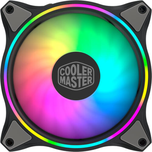 Cooler Master MasterFan MF120 Halo 3in1 Computergehäuse Ventilator 12 cm Schwarz, Grau