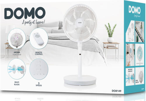 Domo DO8149 Ventilator Weiß